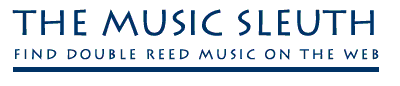 The Music Sleuth: find double reed music on the web